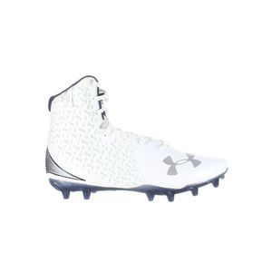 Under Armour Mens White Lacrosse Cleats Size 11 Medium (D, M)